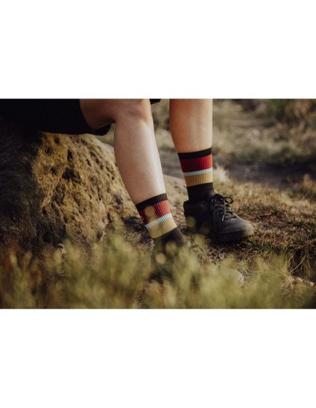 MEDIAS FORCE STRIPE LONG NEGRO