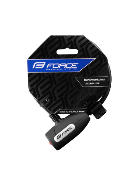  CADEADO LUX 120CM/8MM PRETO