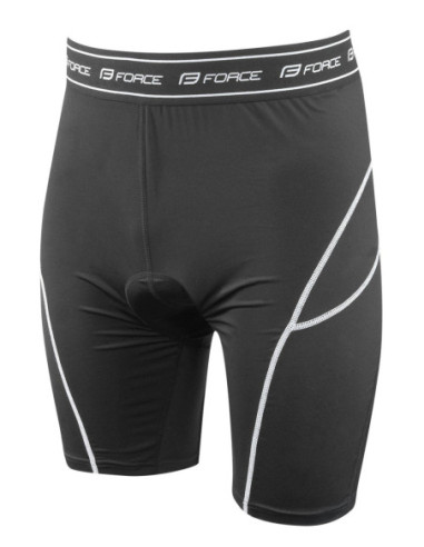 Shorts FORCE BLADE MTB BLACK