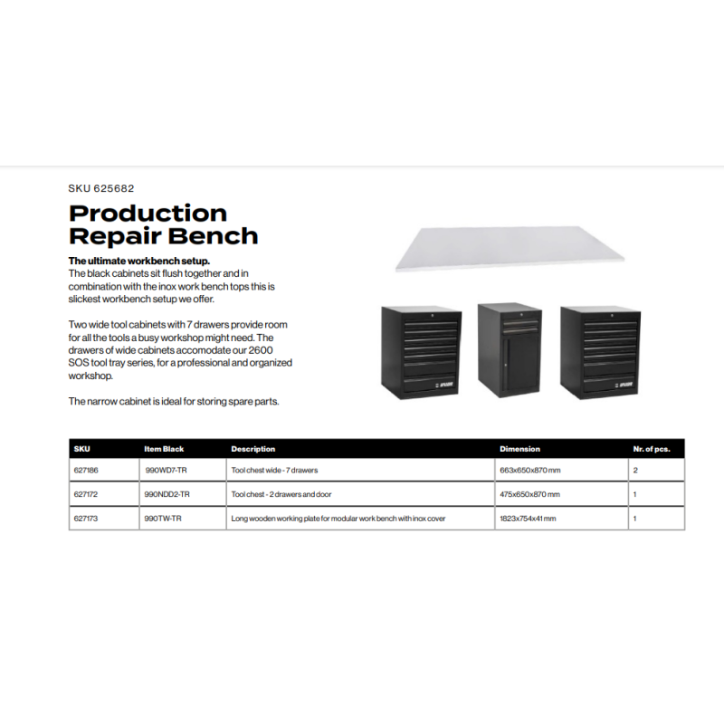 Repair Bench Unior Tools