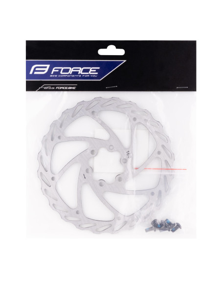  DISCO FORCE-4 160MM 6 FUROS