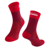 Des chaussettes FORCE DIVIDED ROUGE