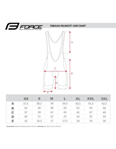 Pantalones FORCE F STRIPE NEGRO-BLANCO