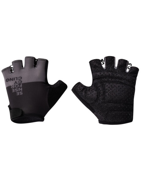 LUVAS FORCE FINE PRETO-CINZA