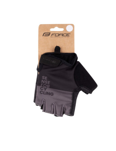 LUVAS FORCE FINE PRETO-CINZA