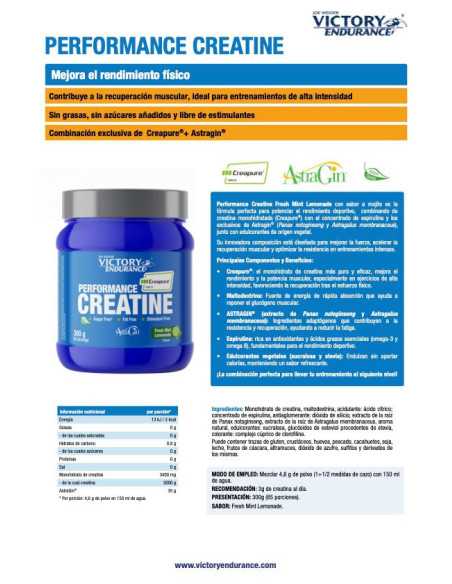 PERFORMANCE CREATINE 300G FRESH MINT