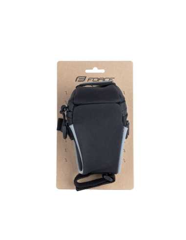 SEAT BAG FORCE JET M VELCRO BLACK
