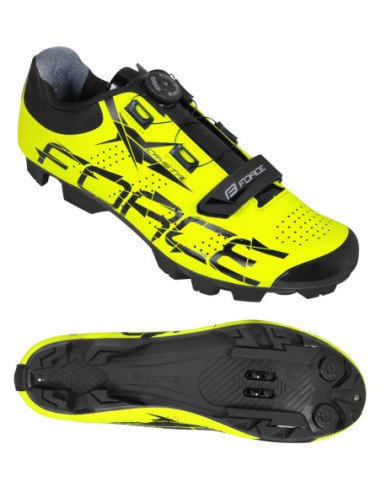Sapatos Force MTB CRYSTAL AMARELO