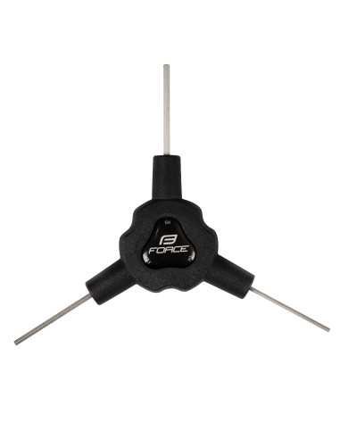 CHAVE Y FORCE 2/2.5/3MM PRETO