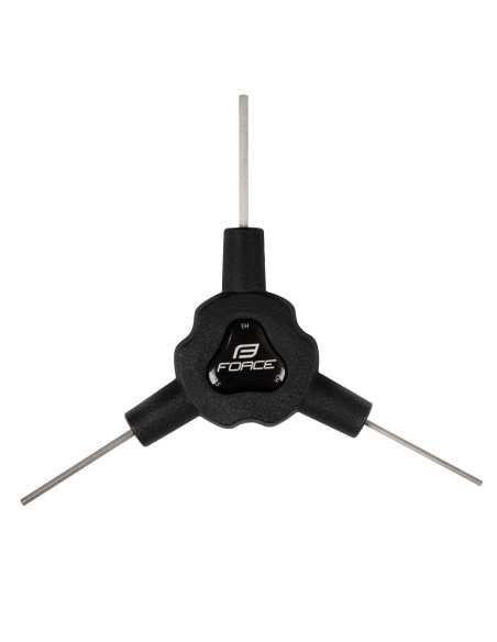 CHAVE Y FORCE 2/2.5/3MM PRETO