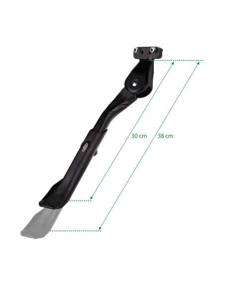 BÉQUILLE FORCE E-BIKE ECO 24-29" ALLIAGE 18/40MM NOIR