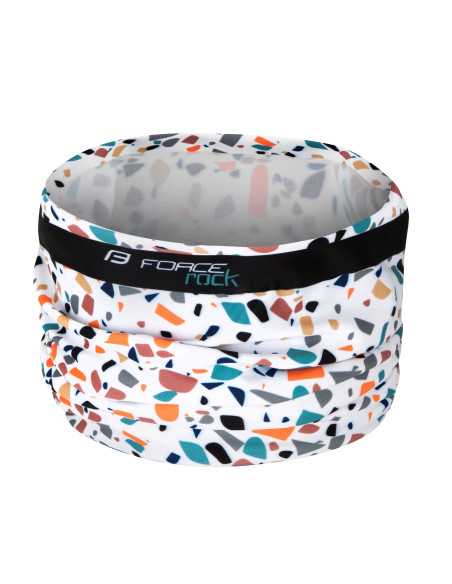 BUFANDA MULTIFUNCIONAL FORCE ROCK BLANCO