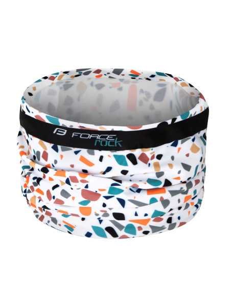 MULTIFUNCTIONAL SCARF FORCE ROCK WHITE