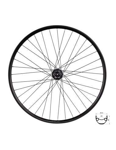 ROUE ARRIÈRE FORCE XC DISC 622X23 FHM475-6B 36H