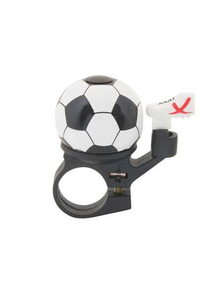 CLOCHE BOULE DE FOOTBALL ACIER/PLASTIQUE 22.2MM
