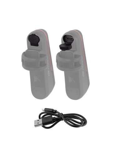 LUZ TRASERA FORCE SKATO 20 LM 20X LED USB