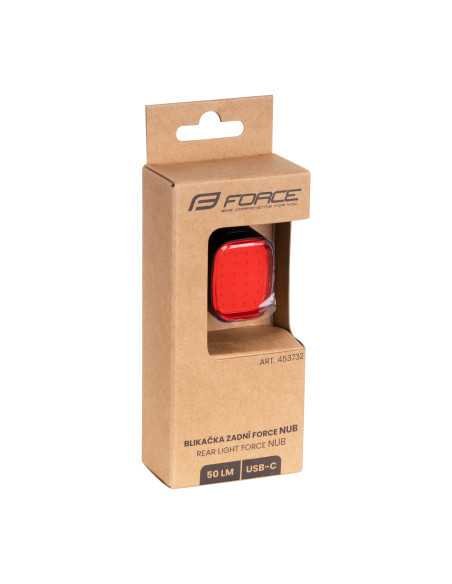 REAR LIGHT FORCE NUB 50 LM 24 LED USB