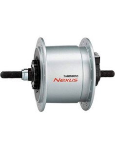 CUBO DINAMO FRENTE 6V 3W TRAVÃO ROLETOS 36F PRATA