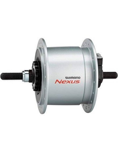 CUBO DINAMO FRENTE 6V 3W TRAVÃO ROLETOS 36F PRATA