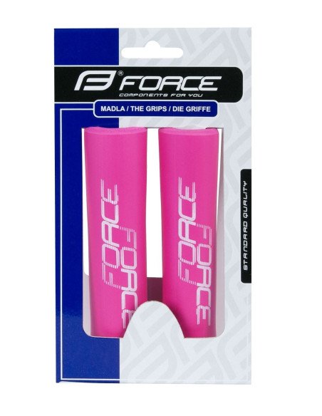  Punhos BTT FORCE LOX silicone ROSA