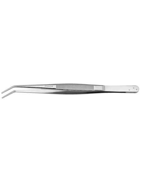 BENT FLAT TWEEZERS