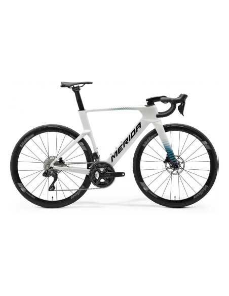 BICICLETA MERIDA REACTO 5000 PEARL/BLUE(TEAL) 2027