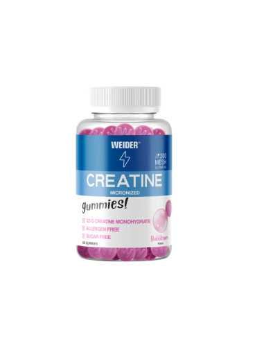 CRÉATINE MICRONISÉE 200 MESH 66 GOMME