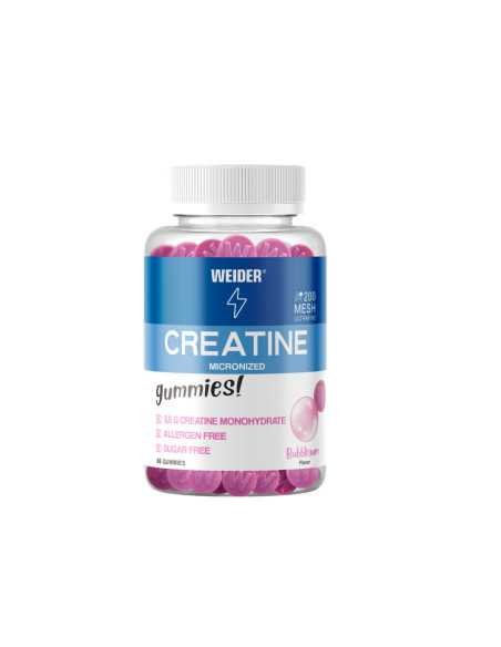 CRÉATINE MICRONISÉE 200 MESH 66 GOMME