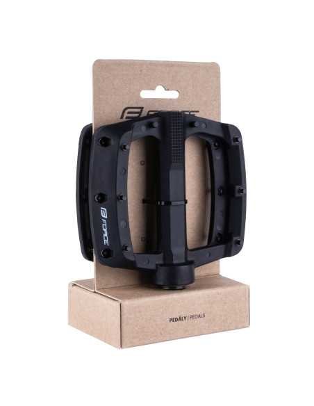 PEDALS FORCE KICK NYLON 3 SEALED BEARINGS BLACK