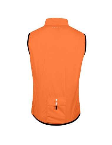 COUPE-VENT IMPERMÉABLE FORCE WINDPRO SANS MANCHES ORANGE