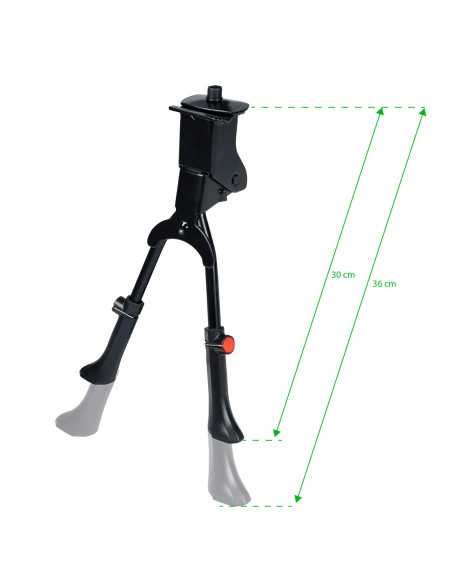 KICKSTAND FORCE 24 - 29" STEEL BLACK
