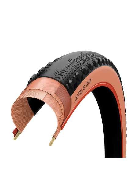 TIRE XPLR SLICK 40MM TLR TRANSP