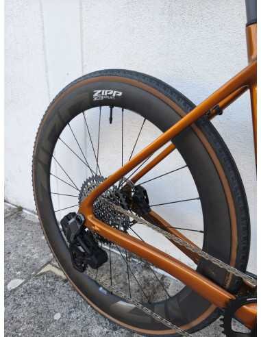 BICICLETA MERIDA MISION 6000 + RUEDAS ZIPP 303 XPLR S +