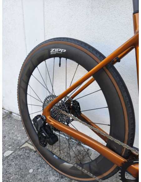 BICICLETA MERIDA MISION 6000 + RUEDAS ZIPP 303 XPLR S +