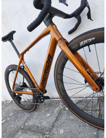 BICICLETA MERIDA MISION 6000 + RODAS ZIPP 303 XPLR S +