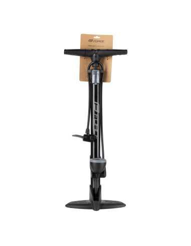 FLOOR PUMP FORCE BONY STEEL-PLASTIC 11 BAR BLACK
