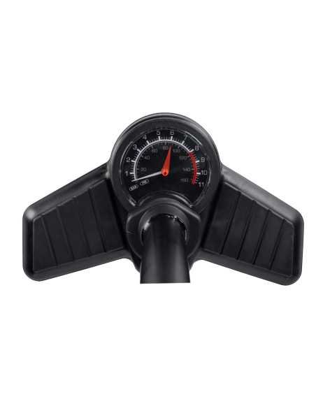 FLOOR PUMP FORCE SCALE STEEL 11 BAR BLACK