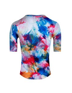 JERSEY FORCE CRAZY SHORT SL AZUL-ROJO 2