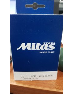 CÂMARAS DE AR MITAS AV40 28-29 X 1.75-2.45