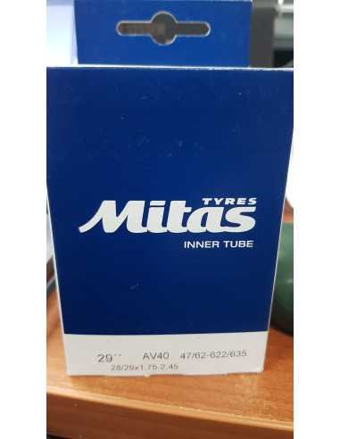 CÂMARAS DE AR MITAS AV40 28-29 X 1.75-2.45