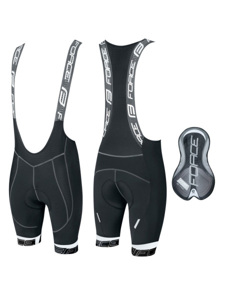 Calções FORCE FAME PRETO-BRANCO