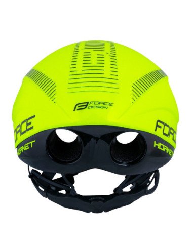  Capacete FORCE HORNET AMARELO