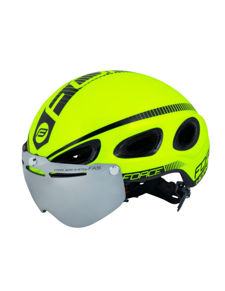  Capacete FORCE HORNET AMARELO