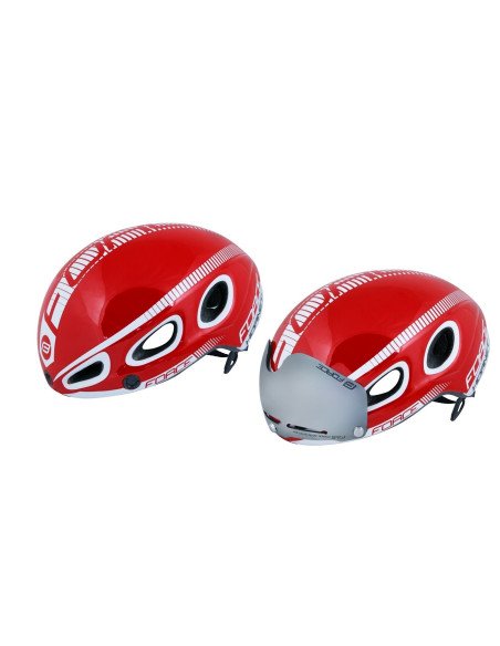  Capacete FORCE HORNET VERMELHO