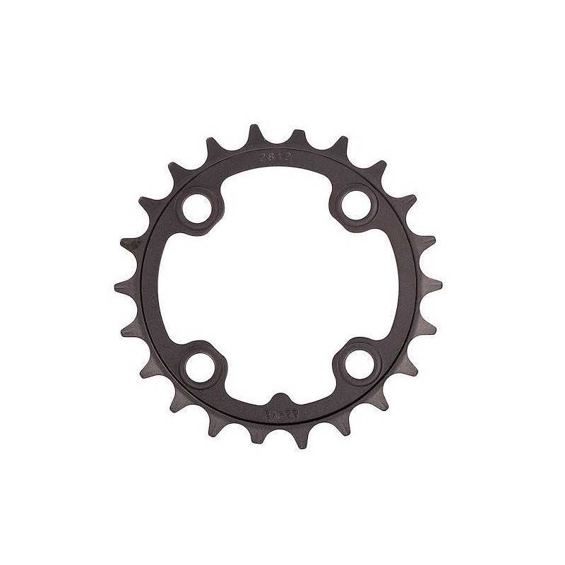 PRATO PEDALEIRO MTB 22D 64 BCD ALUMINIO PRETO