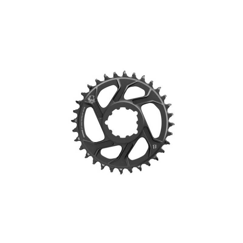 PRATO PEDALEIRO MTB 32D OVAL DIRECT MOUNT 6MM 12 VELOC.