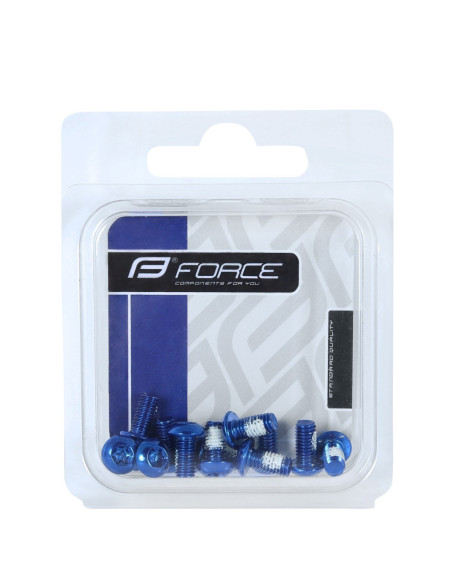  Parafusos Force para Disco 12pcs AZUL