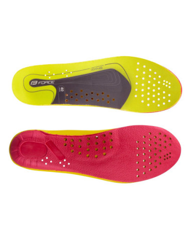  Sapatos FORCE MTB CARBON DEVIL PRO AMARELO