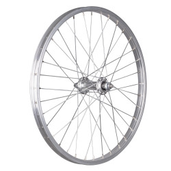 Roue avant RMX 20 argenté 406x20 moyeu F80428