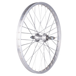 Wheel rear RMX 20 406x20 silver hub F8042